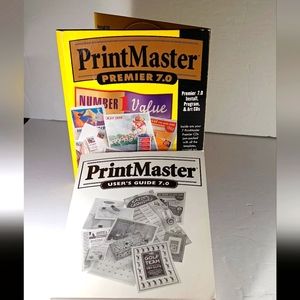 PrintMaster Premier 7.0 Desktop Publishing Art Suite